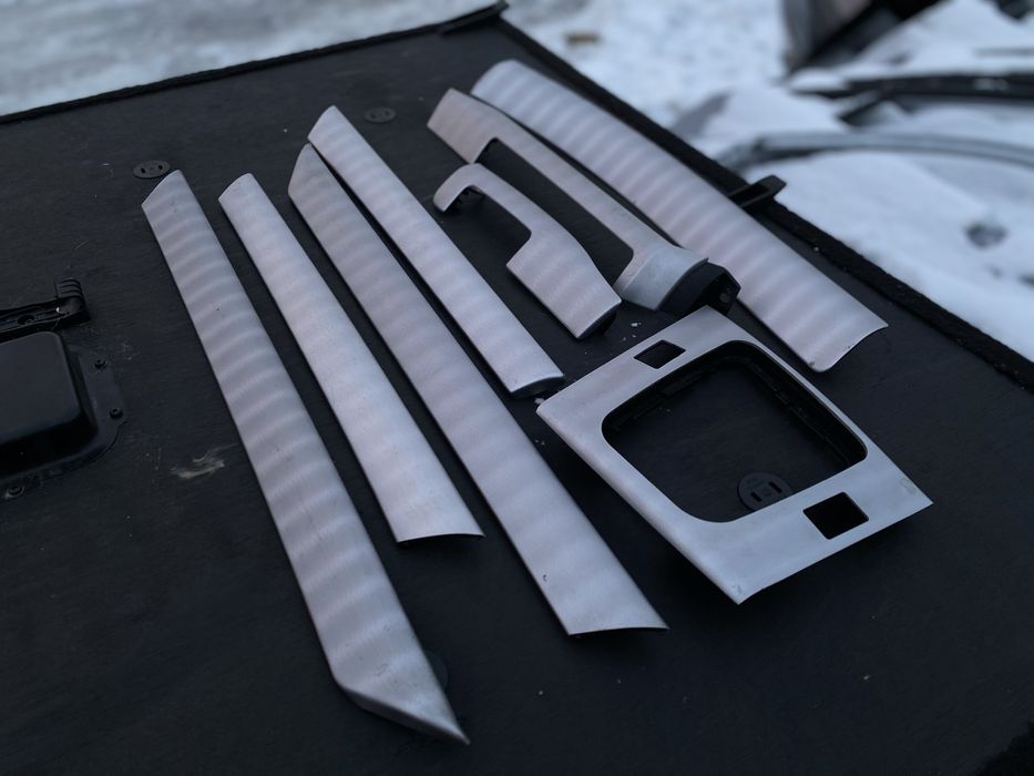 Декор Салону BMW E46 White Shark Сірий Планки в салон БМВ Е46