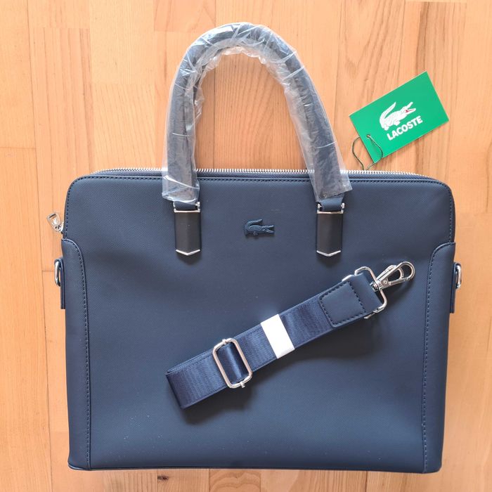 Torba na laptopa Lacoste 15,6 lekka pojemna,elegancka