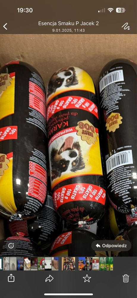 Mokra Karma dla psów THE BEST DOG 1.1 Kg Wieprzowo-Wolowe.