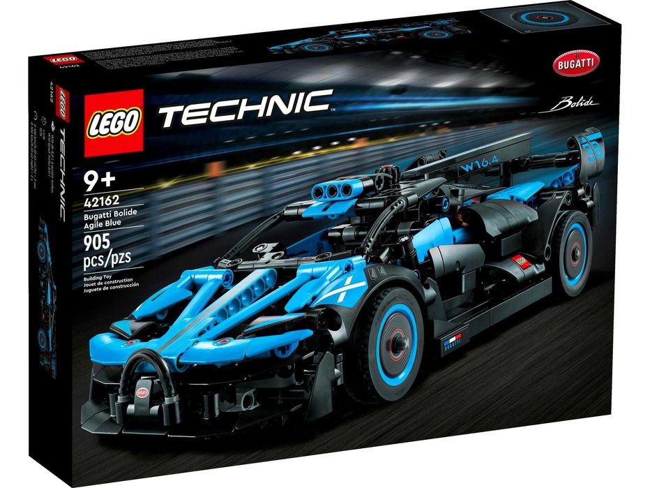 LEGO 42162 Technic Bugatti Bolide Agile Blue Nowy Zestaw Klocki Nowe