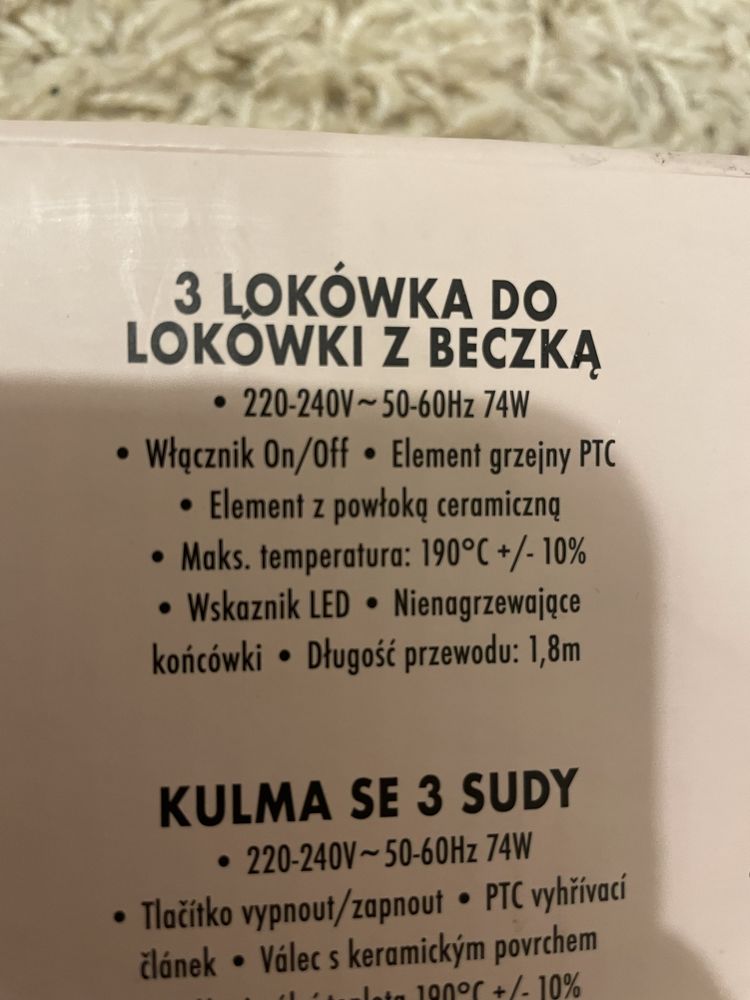 NOWA triple lokówka