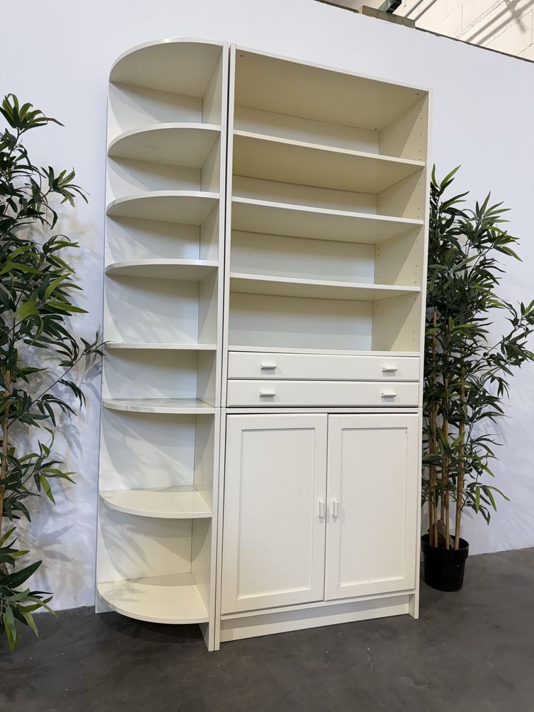 Fajny biały regał Ikea szuflada narożnik dowóz wysyłka