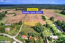 Działka budowlana o pow. 2412 m2, Nowy Chwalim
