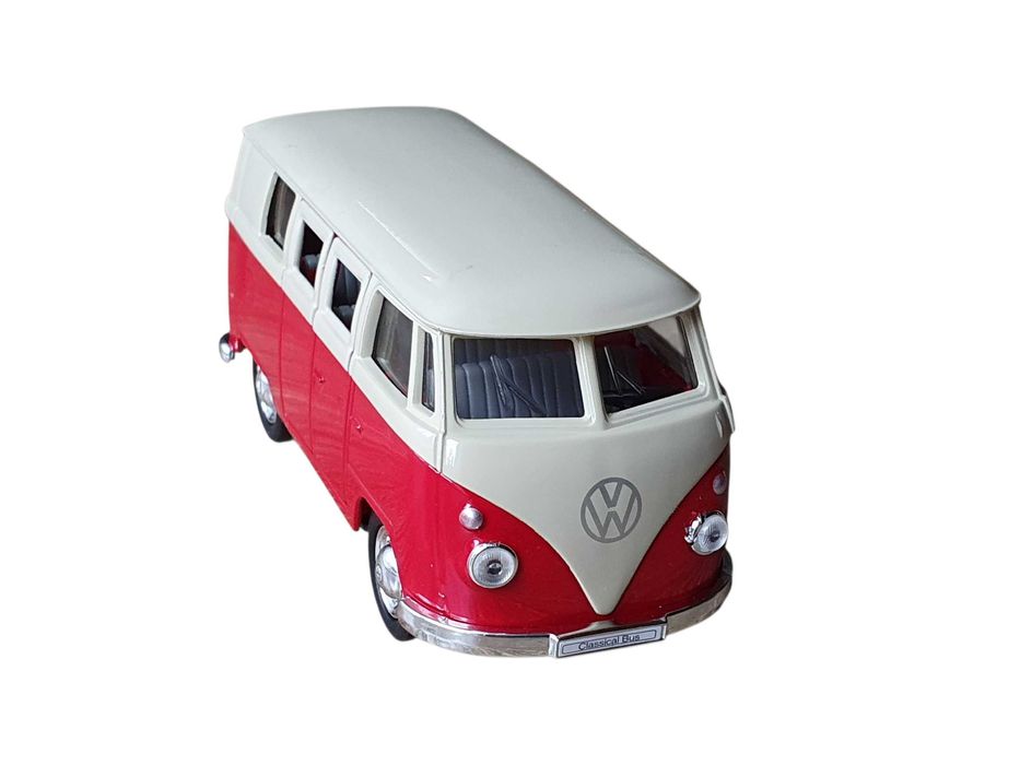 Model Samochodu Volkswagen Bus T1 1963 Ogórek  Metalowy Welly Diecast
