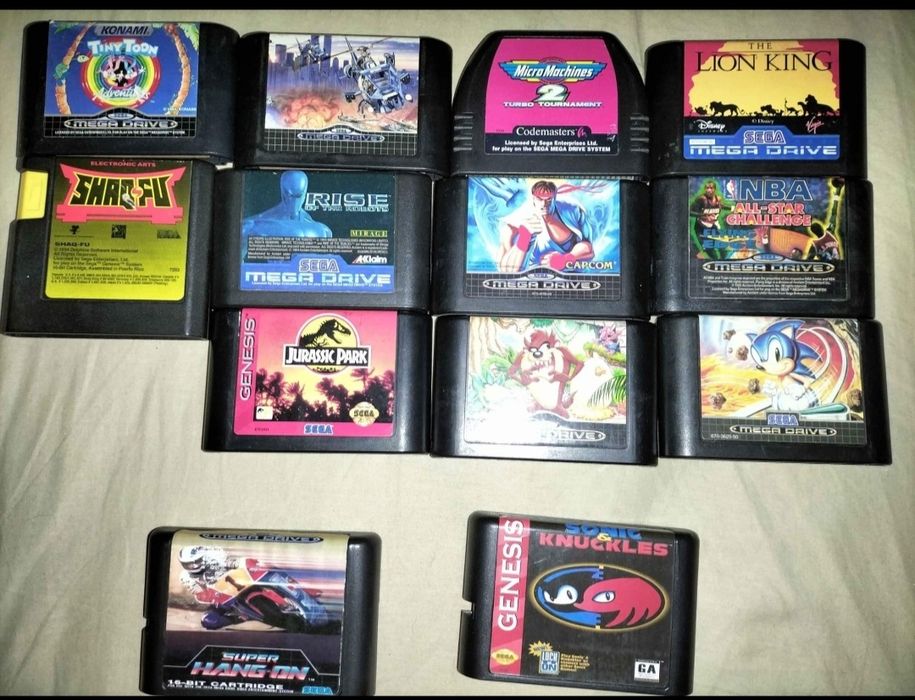 Set consola mega deive + jogos