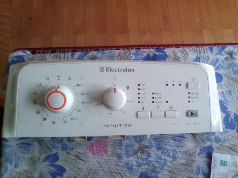pralka electrolux programator silnik