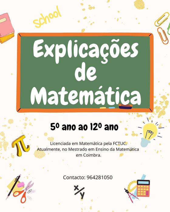 Explicações de Matemática