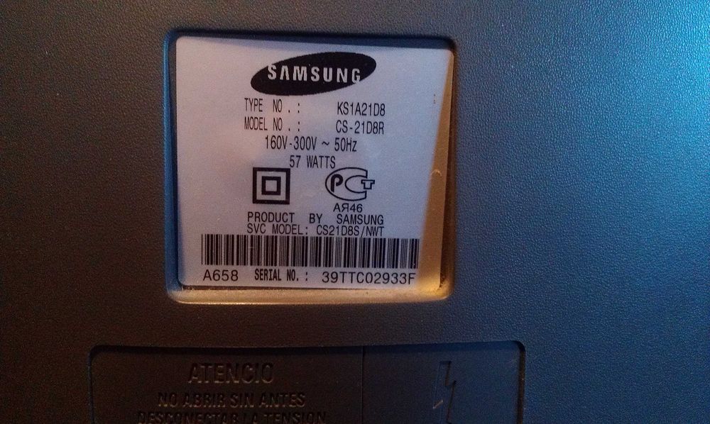 Телевизор Samsung CS-21D8R 21"