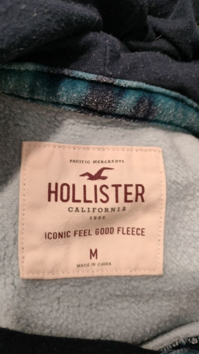 Bluza polarowa z kapturem HOLLISTER