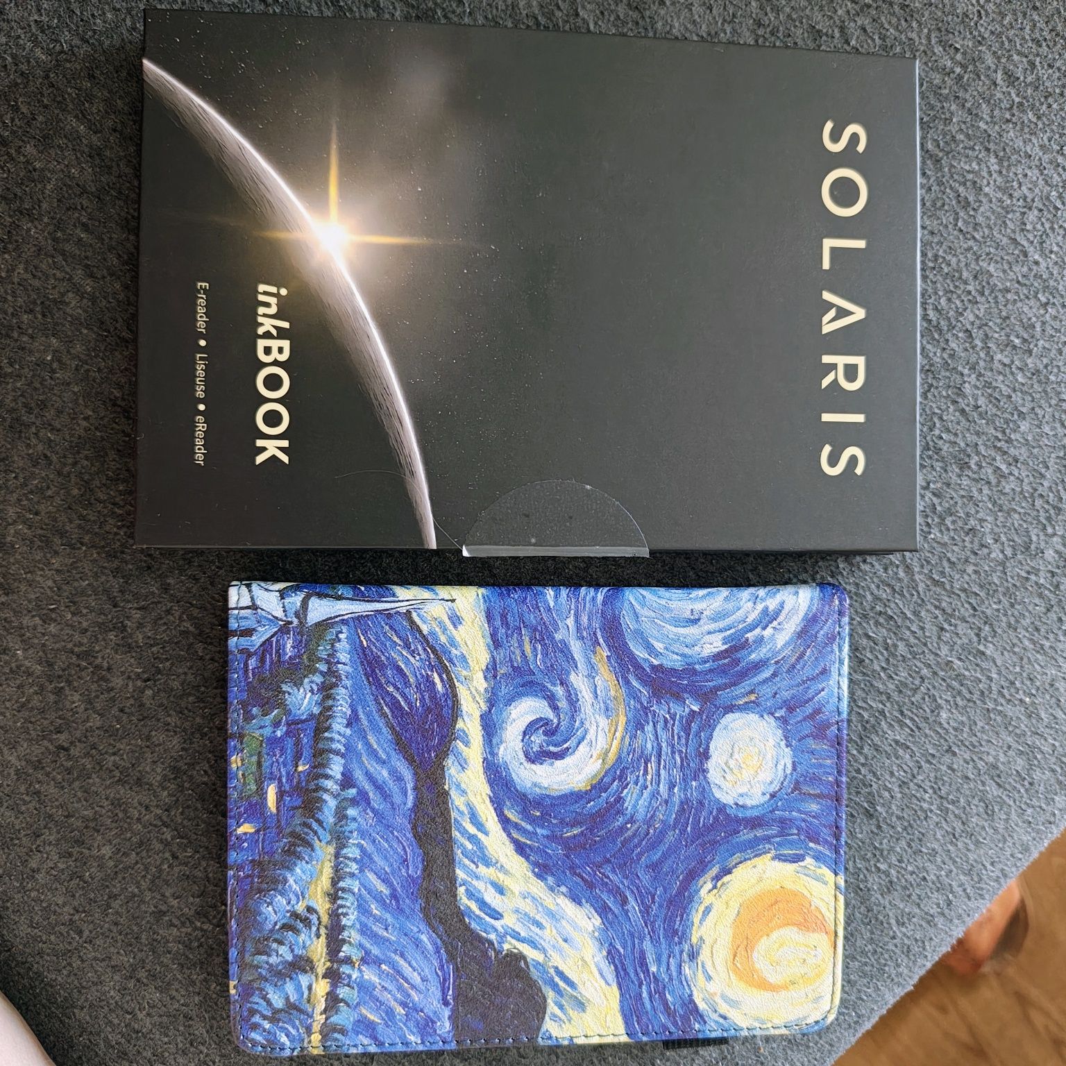 Etui plus nowy Czytnik ebooków inkBOOK Solaris RED z aplikacjami