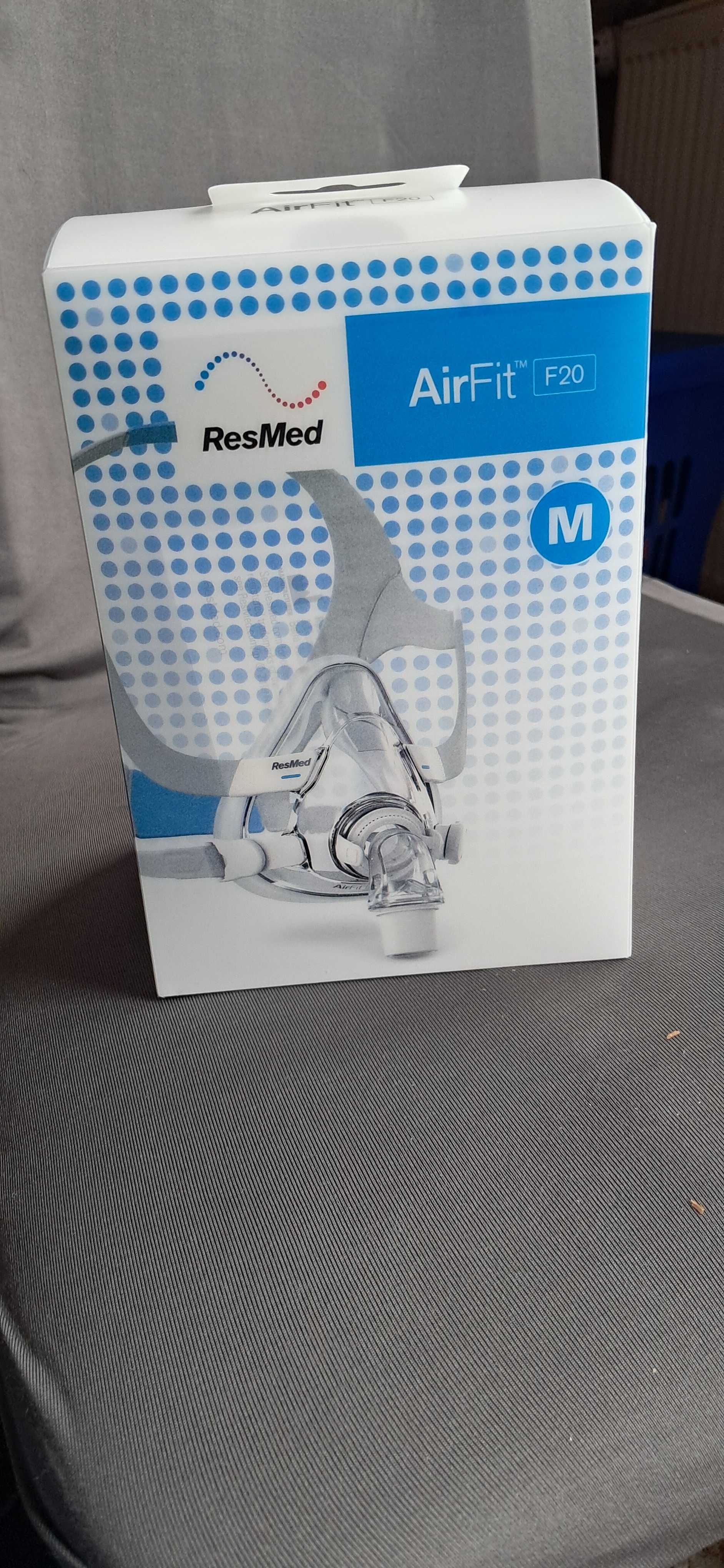Maska do wentylacji NIV/respirator domowy/bezdechsenny