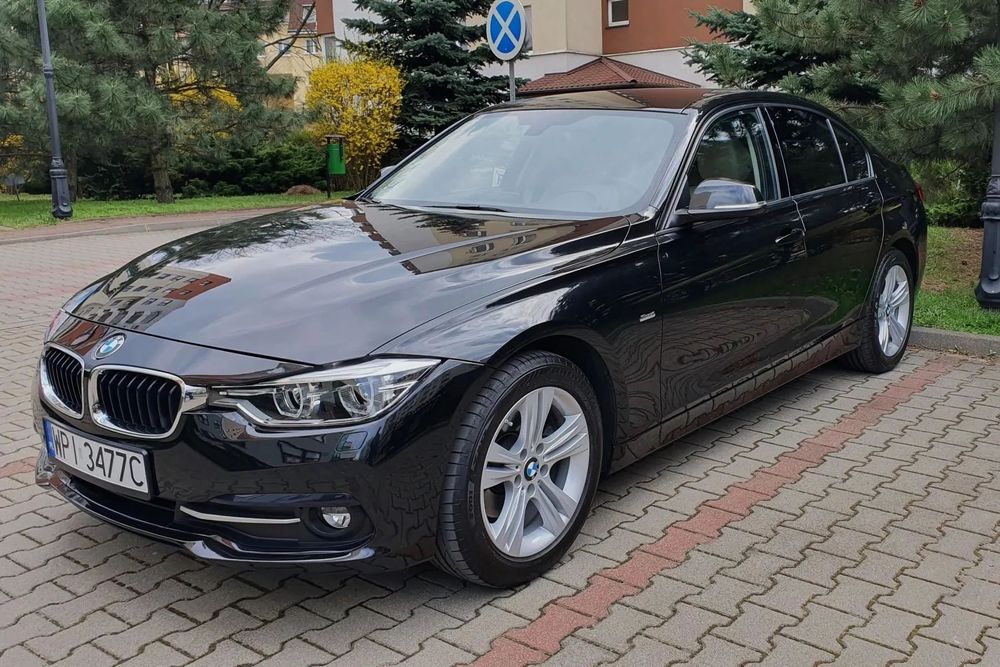 BMW Seria 3 BMW Seria 3 320d xDrive rej 2019 Sport Line Shadow Polski Salon