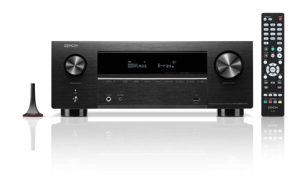 Amplituner Denon AVR-X2800H 7.2-kanałowy Dolby Atmos DTS Nowy