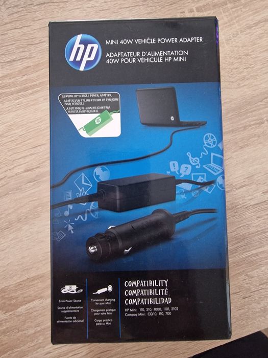 Hp Ładowarka Samochodowa Do Laptopa 40w