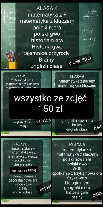 Matematyka z plusem 4 oraz 8