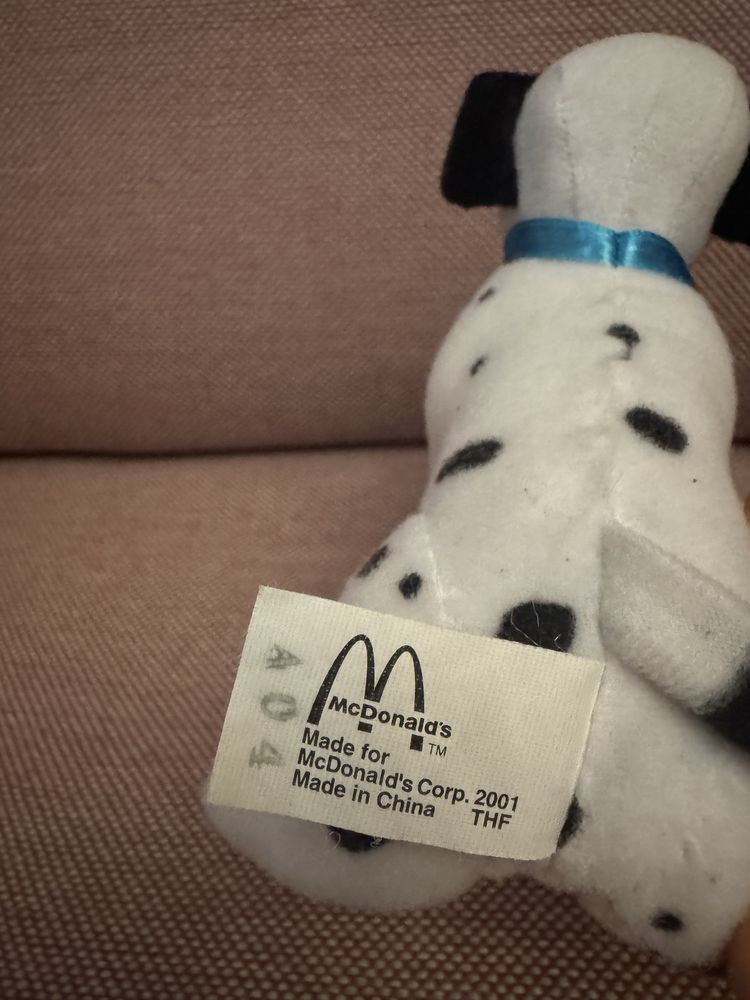 McDonald’s Happy Meal 102 Dalmatians Disney maskotka vintage 2001 rok