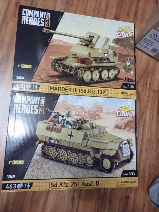 Cobi 3049 i 3050 COH  -sdkfz 251 i Marder