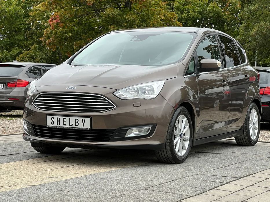 Ford C-MAX 1.5BENZ. 150KM Klimatronik Led Navi Tempomat Stan Bdb PO OPŁATACH