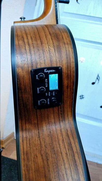 Электроакустическая Гитара Tayste в Новом Состоянии! Чехол в подарок!