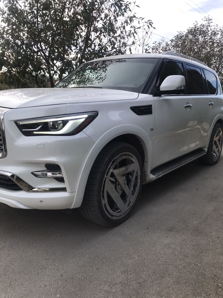 Диски с резиной 139.7*6*24 Спиннера InfinitiQX80/56 Nissan Patrol Arma