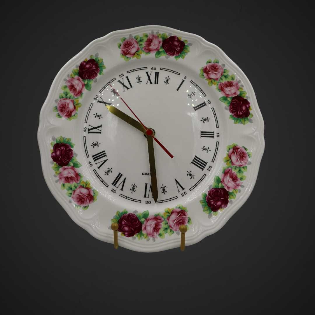 Zegar porcelanowy w stylu Beyer & Bock b51/012730