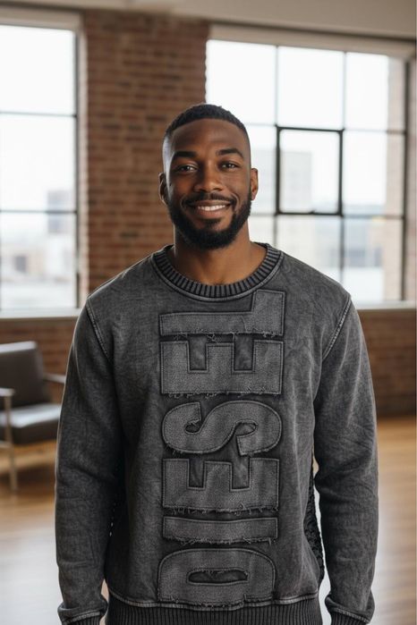 Чоловічий світшот світер оверсайс diesel