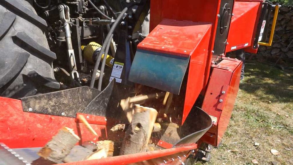Rębak walcowy REMET RP-200 SUPER === DUZY rębak do gałęzi ===