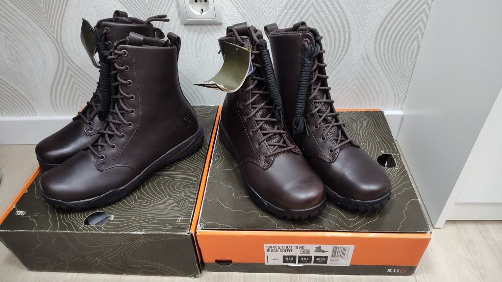 Оригінальні тактичні черевики 5.11 A/T HD Boot - Black Coffe