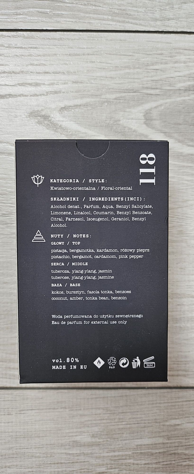 Perfumy Made in lab 118