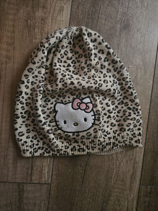 Czapka Hello Kitty marki HM z metki 4-8 lat