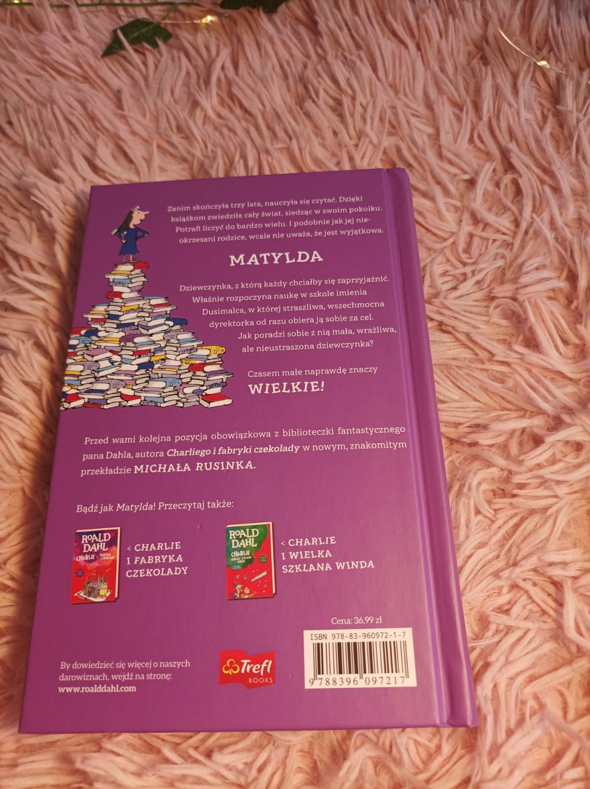 Książka " Matylda"