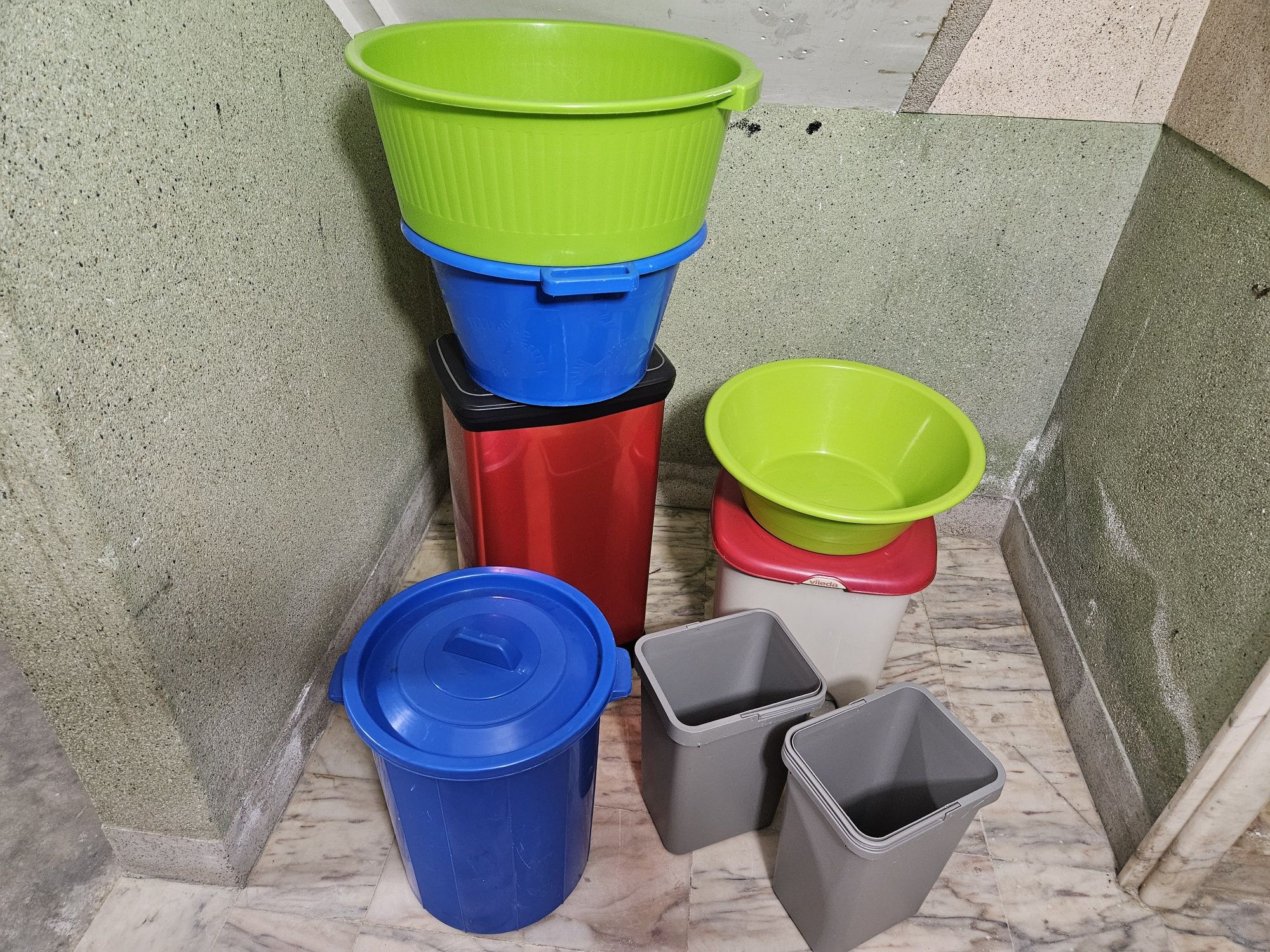 Caixotes de plástico