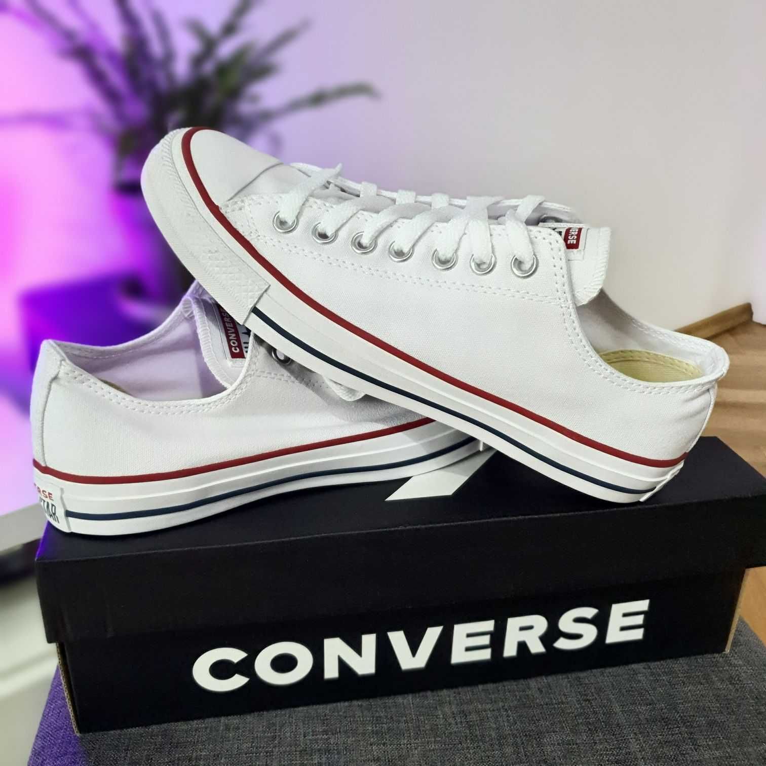 Buty Converse Chuck Taylor All Star OX - 37 - białe - oryginalne