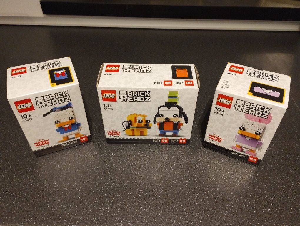 LEGO 40377, 40378, 40476, nowe, zaplombowane, polecam, Disney.