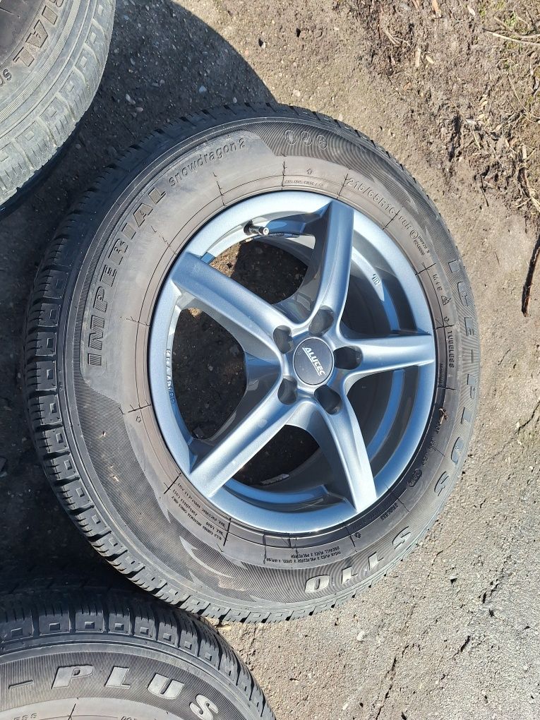Jak nowe alufelgi 5x112 16 ET33 Audi Q3 A3 A4 Seat Skoda VW koła felgi