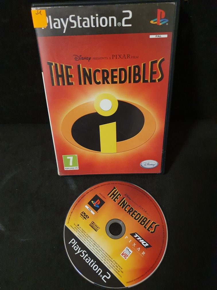 Gra gry ps2 playstation 2 Disney Pixar The Incredibles Iniemamocni