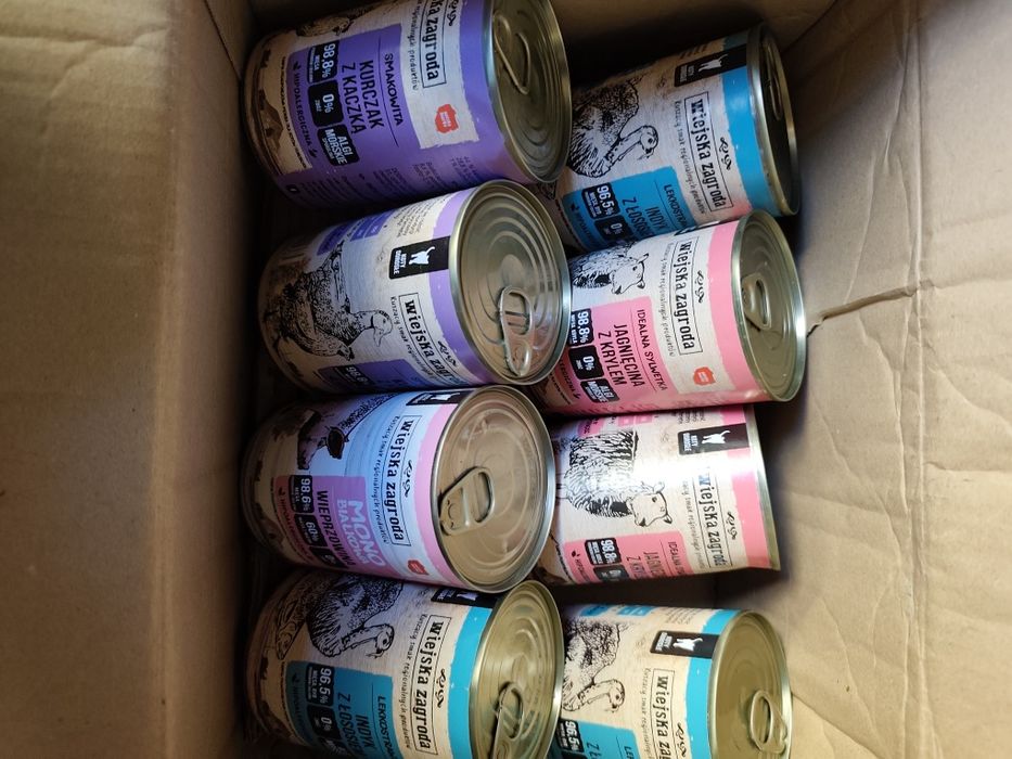 Karma dla kota wiejska zagroda