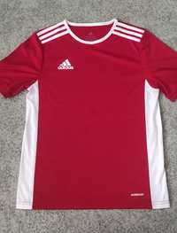 Koszulka, t-shirt Adidas rozmiar 164, czerwona