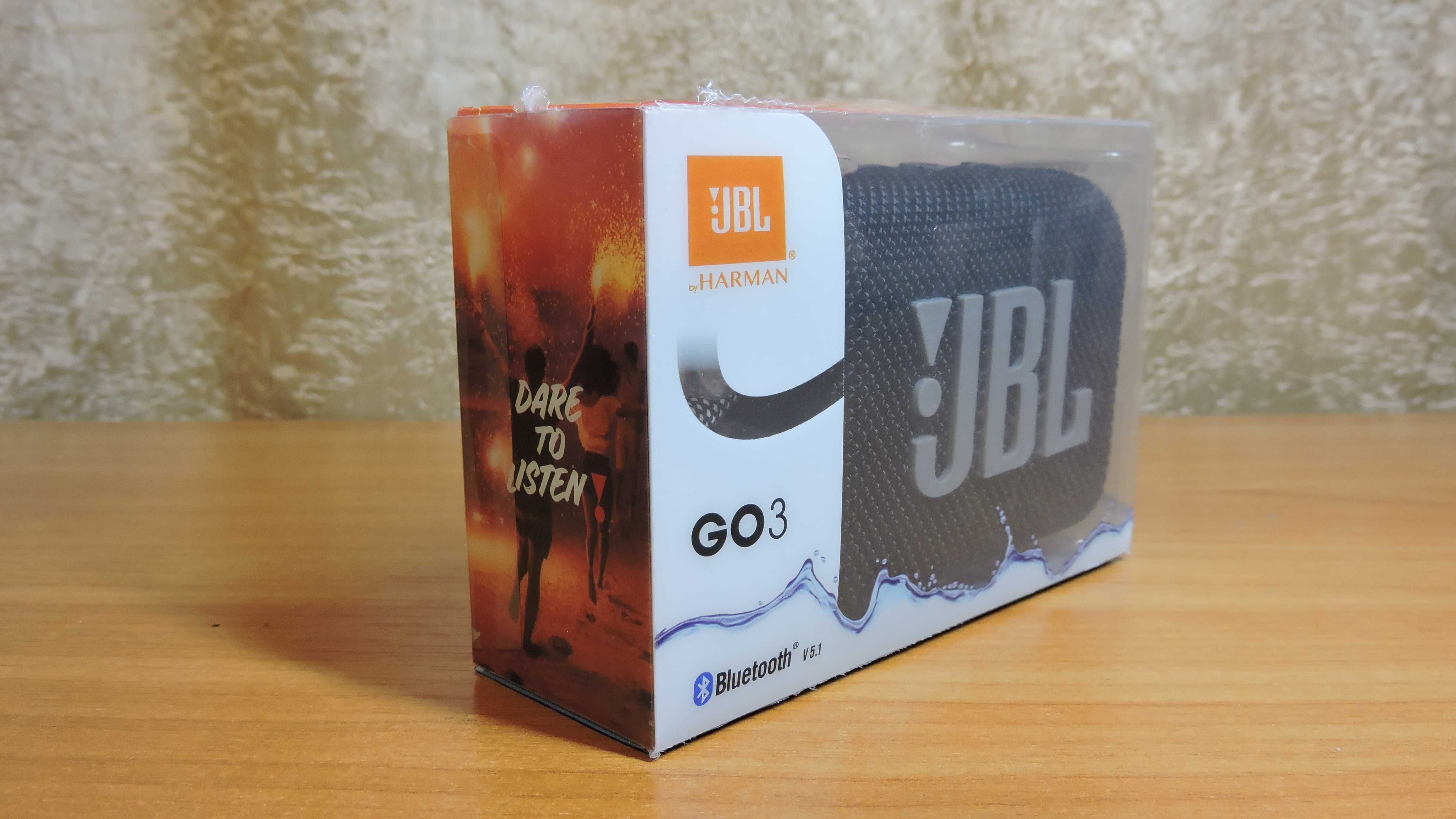 новые портативные колонки JBL GO