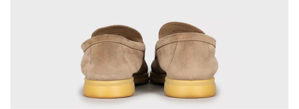 LORO PIANA Бежевые лоферы Summer Walk