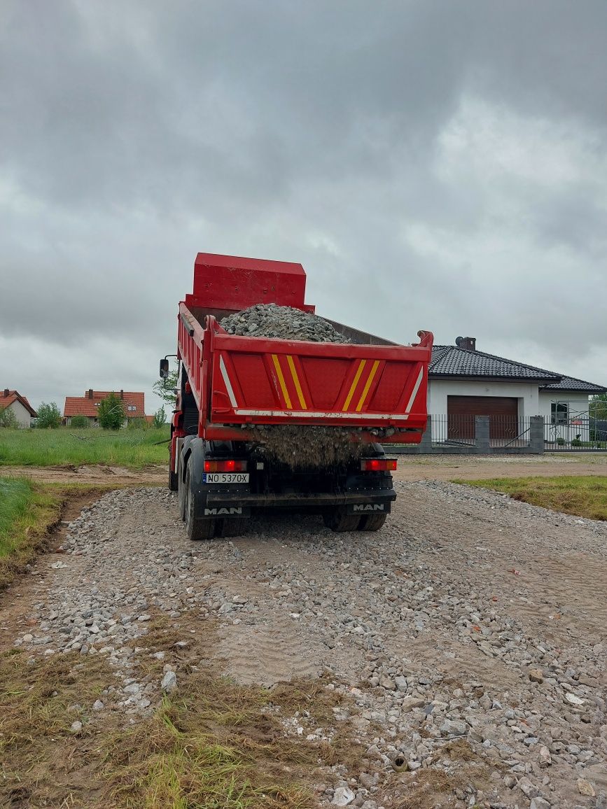 Utwardzanie placow i dróg, roboty ziemne, rozbiórki, wyburzenie