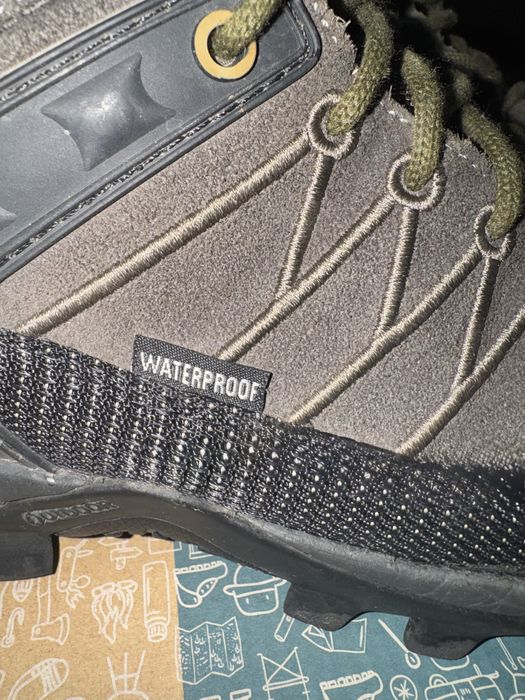 Чоловічі теплі зимові хакі ботинки CMP Waterproof водонепроникні