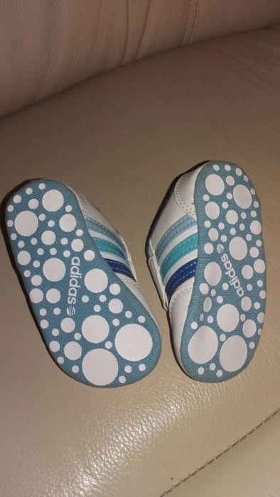 Adidas Neo niebieskie niechodki r.17