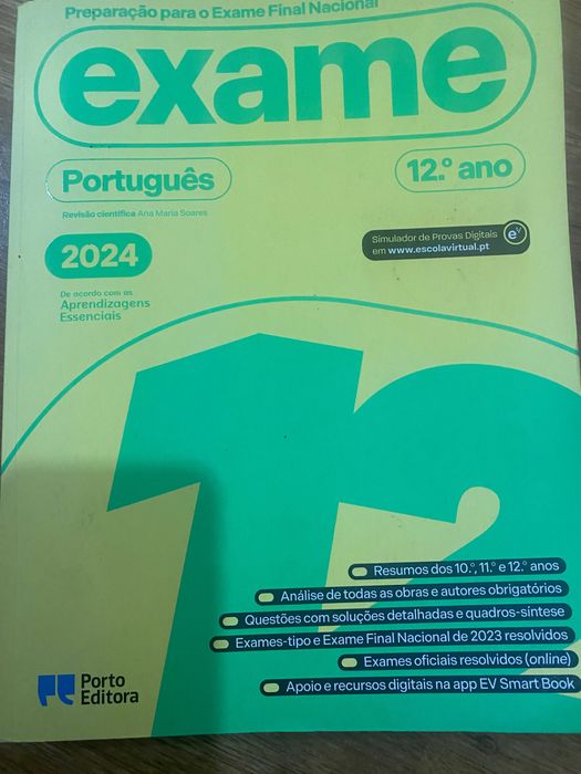 Livro preparação exame Português 12 ano