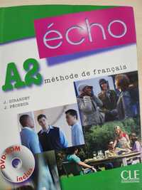 Посібник французької мови EchoA2 Livre + диск Girardet, Pecher