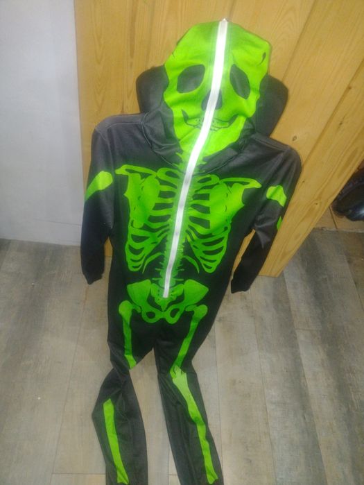 Kostium strój przebranie Halloweenowgo Kościotrupa  Rozmiar S M L XL