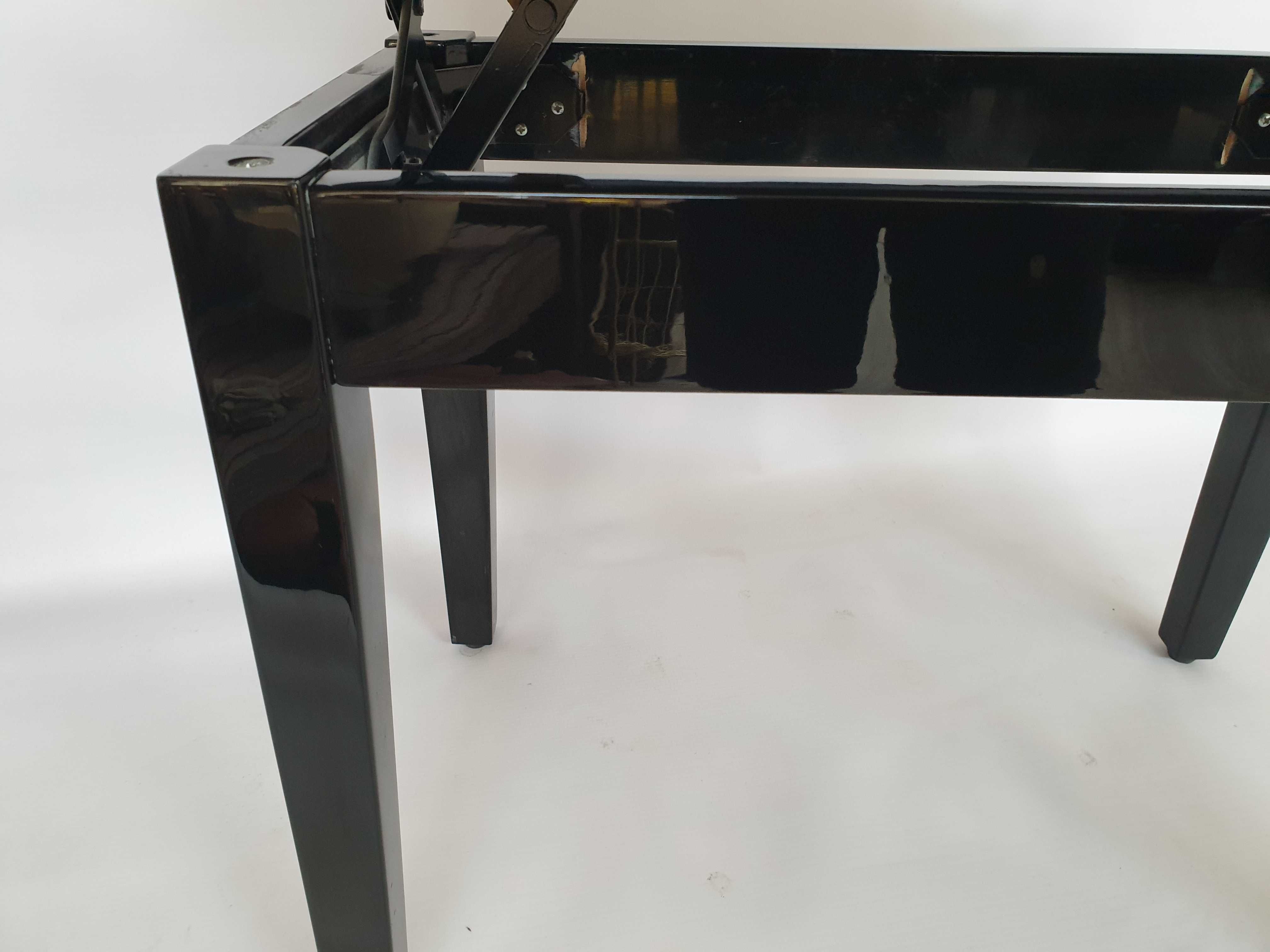 stołek do pianina fortepianu gry hoker regulowany 40x31 WYSOKOŚĆ 47-62