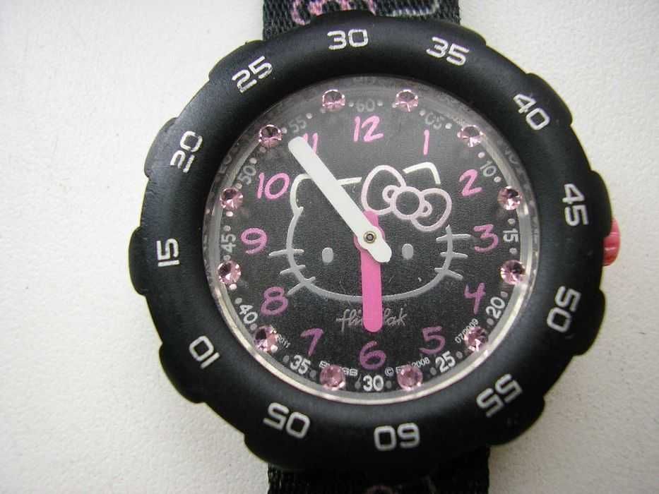 Swatch Sanrio Hello Kitty Flik Flak часы детские женские