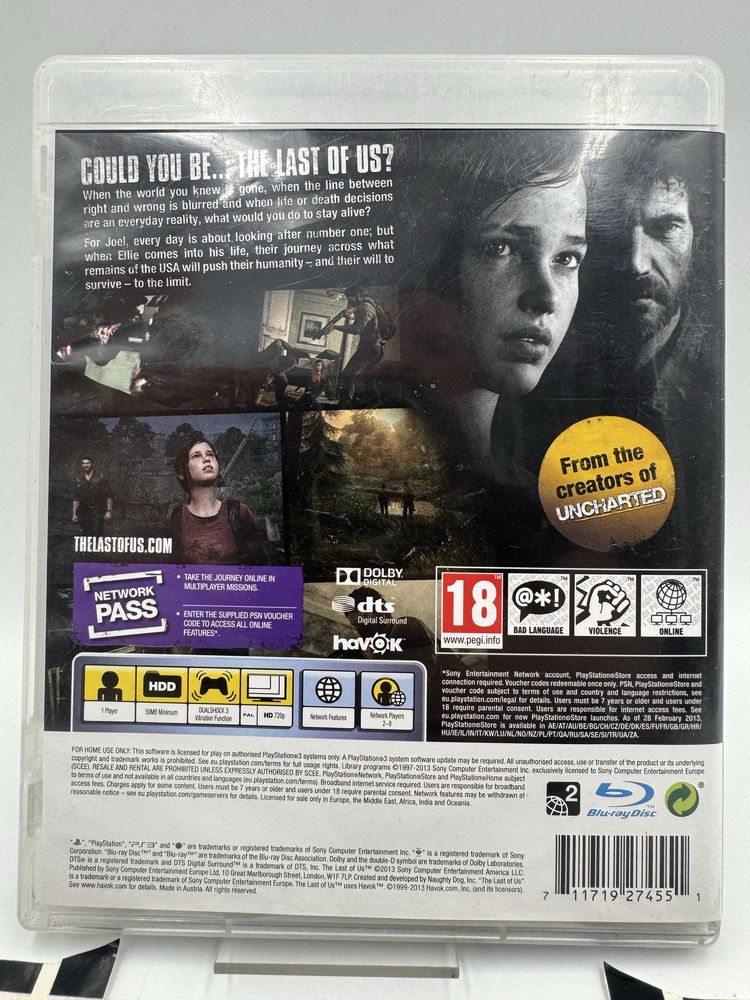 The Last Of Us Ps3 Gwarancja