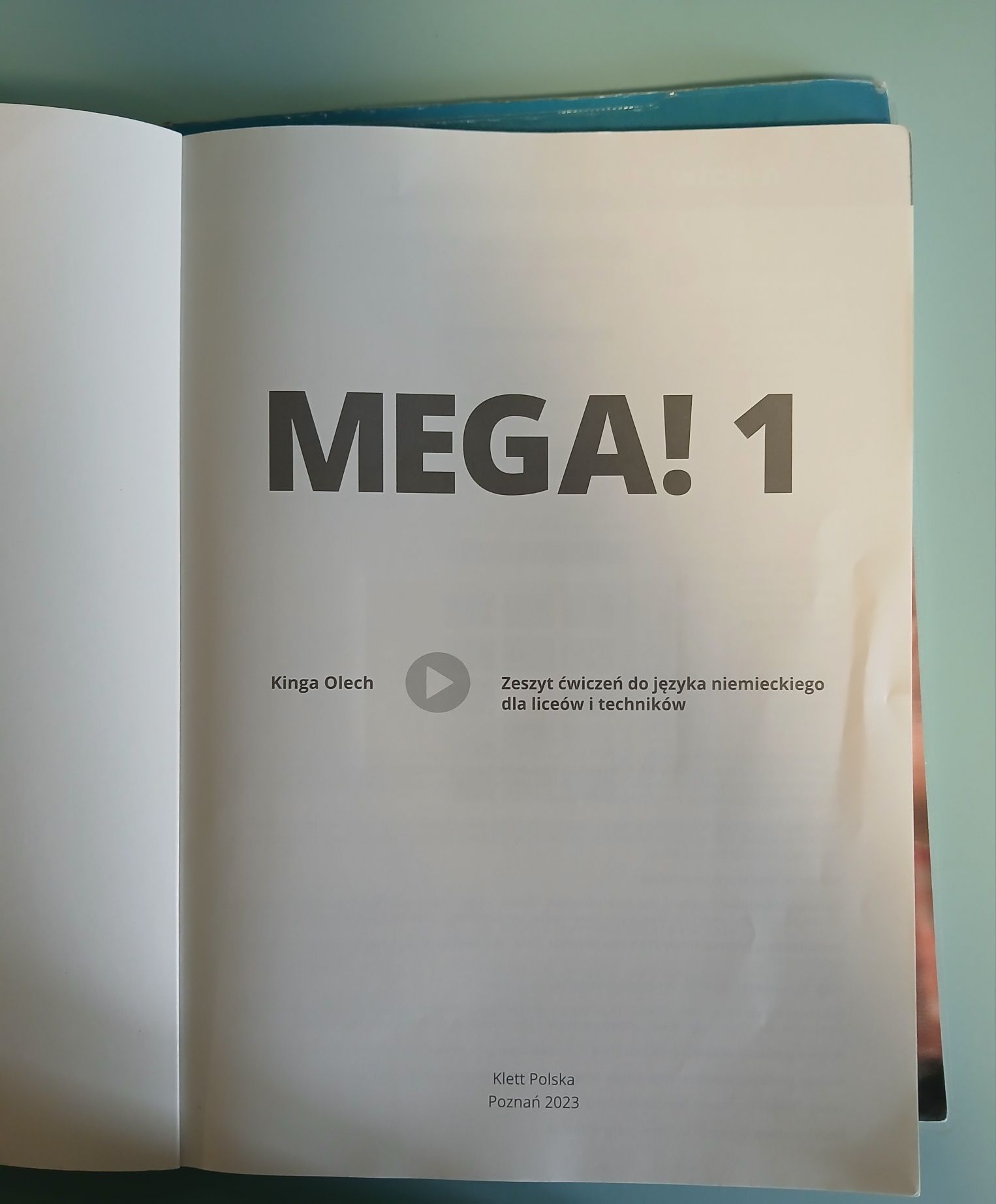 Podręcznik i ćwiczeniówka język niemiecki Mega 1